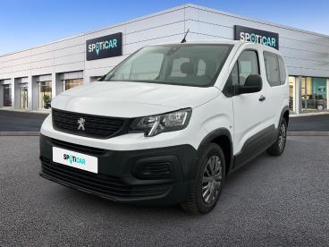 SPOTICAR Peugeot Rifter Standard Bluehdi 100 S&s Bvm6 5pl Active Pack Occasion - Familiale Diesel Blanc - Malakoff - 1204097287_1
