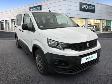 SPOTICAR Peugeot Rifter Standard Bluehdi 100 S&s Bvm6 5pl Active Pack Occasion - Familiale Diesel Blanc - Malakoff - 1204097288_3