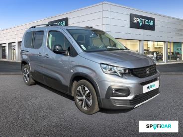 SPOTICAR Peugeot Rifter Standard Bluehdi 130 S&s Eat8 Gt Line Occasion - Familiale Diesel Gris - Fontenay Le Comte - 1204138313_3