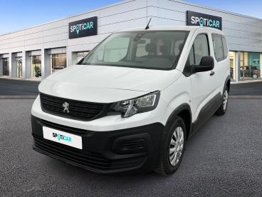 SPOTICAR Peugeot Rifter Standard Bluehdi 100 S&s Bvm6 5pl Active Pack Occasion - Familiale Diesel Blanc - Chambray Les Tours - 1204196003_1