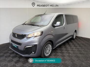 SPOTICAR Peugeot Traveller Long Bluehdi 180ch S&s Eat8 Active Occasion - Familiale Diesel Gris Artence - Cesson - 1203984609_1