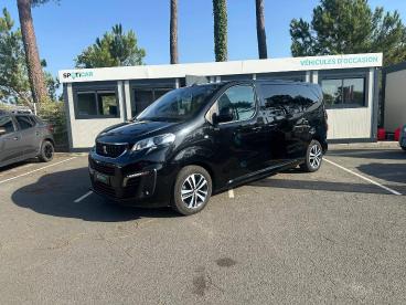 SPOTICAR Peugeot Traveller 2.0 Bluehdi 180ch S&s Standard Business Vip Eat8 7 Occasion - Familiale Diesel Noir Perla Nera - La Teste De Buch - 1204156025_1