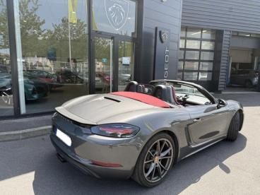SPOTICAR Porsche Boxster 718 2.5 350ch S Pdk Euro6 Occasion - Coupé-cabriolet Essence Gris Quartz Métallisé - Arpajon - 1204065451_5
