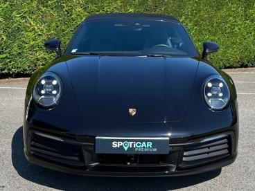 SPOTICAR Porsche 911 Type 992 Cabriolet 3.0 450 Carrera S Occasion - Coupé-cabriolet Essence Noir Intense Métallisé - Saint-cloud - 1203198106_5