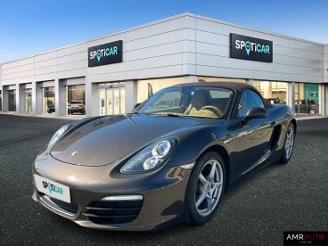 SPOTICAR Porsche Boxster 981 2.7 Roadster 24v S&s 265 Cv Occasion - Coupé-cabriolet Essence Gris Foncé - Saint Esteve - 1203588442_1