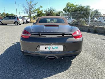SPOTICAR Porsche Boxster 981 2.7 Roadster 24v S&s 265 Cv Occasion - Coupé-cabriolet Essence Gris Foncé - Saint Esteve - 1203651871_4