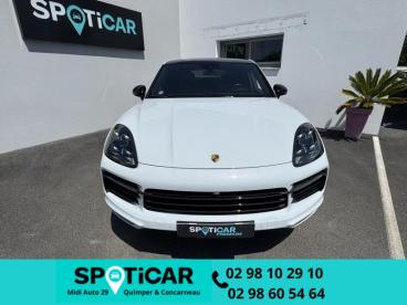 SPOTICAR Porsche Cayenne 3.0 V6 462ch E-hybrid Occasion - Suv-4x4 Hybride Rechargeable Blanc Carrera Métallisée - Quimper - 1203631737_3
