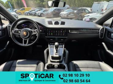 SPOTICAR Porsche Cayenne 3.0 V6 462ch E-hybrid Occasion - Suv-4x4 Hybride Rechargeable Blanc Carrera Métallisée - Quimper - 1203631737_5