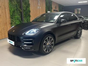 SPOTICAR Porsche Macan 3.6 V6 440ch Turbo Pack Performance Pdk Occasion - Suv-4x4 Essence Gris Quartz Métallisé - Porto Vecchio - 1203670555_1