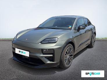 SPOTICAR Porsche Macan 639ch Turbo My25 Occasion - Suv-4x4 Electrique Vert - Perpignan - 1204061645_1