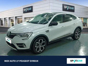 SPOTICAR Renault Arkana 1.3 Tce 140ch Fap Intens Edc -21b Occasion - Suv-4x4 Hybride Blanc Perle - Normanville - 1203821023_1
