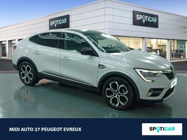 SPOTICAR Renault Arkana 1.3 Tce 140ch Fap Intens Edc -21b Occasion - Suv-4x4 Hybride Blanc Perle - Normanville - 1203821023_3