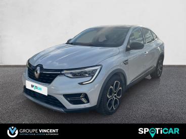 SPOTICAR Renault Arkana 1.6 E-tech Hybride 145ch Techno Occasion - Berline Hybride Blanc - Varennes Vauzelles - 1204211109_1