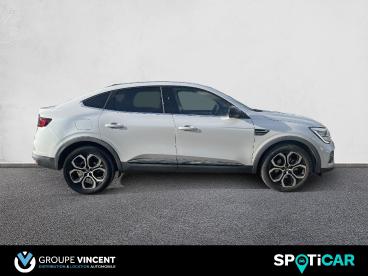 SPOTICAR Renault Arkana 1.6 E-tech Hybride 145ch Techno Occasion - Berline Hybride Blanc - Varennes Vauzelles - 1204211109_4