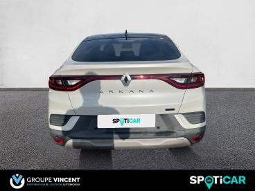 SPOTICAR Renault Arkana 1.6 E-tech Hybride 145ch Techno Occasion - Berline Hybride Blanc - Varennes Vauzelles - 1204211109_5