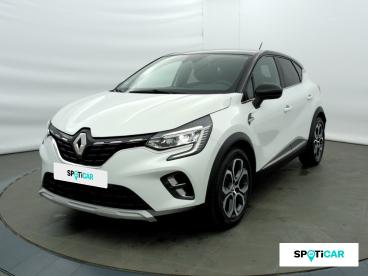 SPOTICAR Renault Captur 1.3 Tce Mild Hybrid 140ch Techno Occasion - Suv-4x4 Hybride Blanc Nacré - Eybens - 1203803887_1