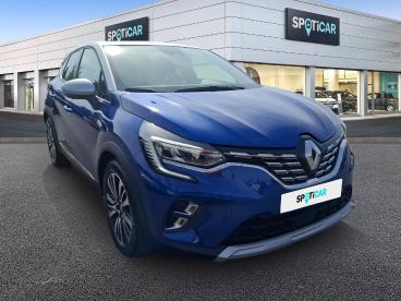 SPOTICAR Renault Captur 1.3 Tce Mild Hybrid 160ch Iconic Edc Occasion - Suv-4x4 Hybride Bleu Iron Métallisé/gris Highland - Reims - 1204120595_3