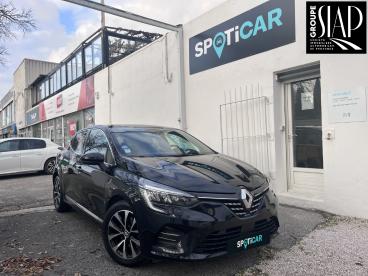 SPOTICAR Renault Clio Techno E-tech Full Hybrid 145 Occasion - Citadine Hybride Noir - Martigues - 1203808100_1