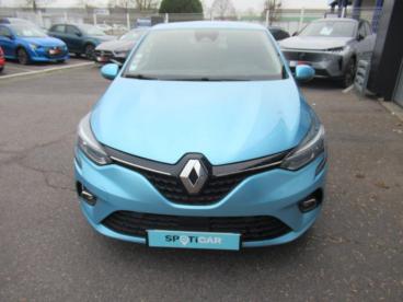 SPOTICAR Renault Clio 1.0 Tce 100ch Intens - 20 Occasion - Citadine Essence Bleu Celadon - Breuillet - 1203830225_2