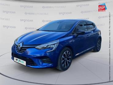 SPOTICAR Renault Clio 1.6 E-tech Hybride 145ch Techno Camera Gps Occasion - Citadine Hybride Bleu Iron - Prix les mezieres - 1203924812_1