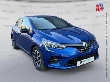 SPOTICAR Renault Clio 1.6 E-tech Hybride 145ch Techno Camera Gps Occasion - Citadine Hybride Bleu Iron - Prix les mezieres - 1203924812_3