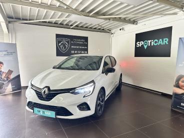SPOTICAR Renault Clio Evolution Tce 100 Gpl Occasion - Citadine Gpl Blanc - Beaufort En Anjou - 1204024554_1