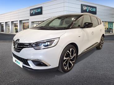 SPOTICAR Renault Scenic Grand Scenic Tce 140 Fap Edc - 21 Sl Black Edition Occasion - Monospace Essence Blanc - Tours - 1204223296_1