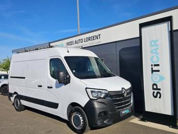 SPOTICAR Renault Master F3300 L2h2 2.3 Blue Dci 150ch Grand Confort Euro6 Occasion - Utilitaire Diesel Blanc - Caudan - 1203812356_1