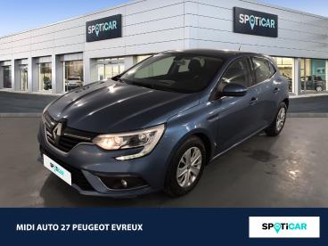 SPOTICAR Renault Megane 1.2 Tce 100ch Energy Business Occasion - Berline Essence Bleu Berlin - Normanville - 1203642298_1