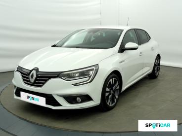 SPOTICAR Renault Megane 1.3 Tce 140ch Fap Intens Edc Occasion - Berline Essence Blanc Nacre - Bourg En Bresse - 1203854905_1