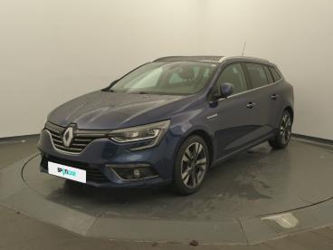 SPOTICAR Renault Megane Megane Iv Estate Tce 140 Edc Fap Intens Occasion - Break Essence Bleu - Angers - 1203860402_1