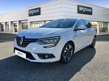 SPOTICAR Renault Megane 1.3 Tce 140ch Fap Intens Edc Occasion - Berline Essence Blanc Glacier - La Tour D Aigues - 1204101645_1