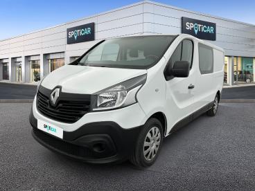 SPOTICAR Renault Trafic Ca L2h1 1200 Kg Dci 95 E6 Grand Confort Occasion - Utilitaire Diesel Blanc - Boulogne Billancourt - 1203888391_1