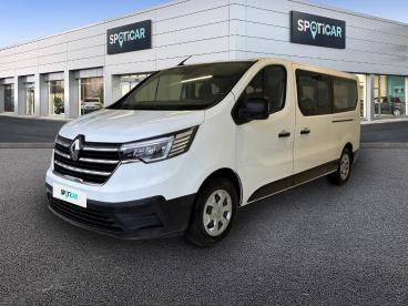 SPOTICAR Renault Trafic L2 2.0 Blue Dci 150ch S&s Zen 8 Places Occasion - Familiale Diesel Blanc - Carhaix Plouguer - 1203955843_1