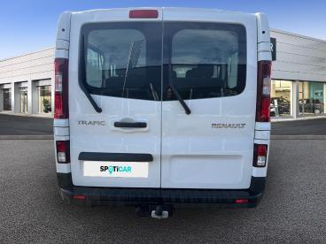 SPOTICAR Renault Trafic L2 2.0 Blue Dci 150ch S&s Zen 9 Places Occasion - Familiale Diesel Blanc Glacier - Landerneau - 1203968727_5