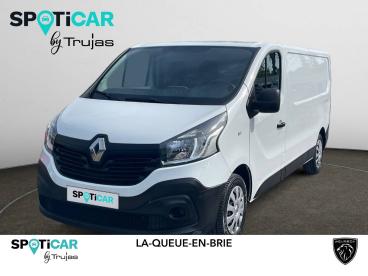 SPOTICAR Renault Trafic Fgn L2h1 1300 Kg Dci 120 E6 Grand Confort Occasion - Utilitaire Diesel Blanc - La Queue En Brie - 1203994663_1