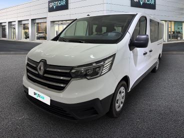 SPOTICAR Renault Trafic L2 2.0 Blue Dci 150ch S&s Zen 9 Places Occasion - Familiale Diesel Blanc Glacier - Quimper - 1204018029_1