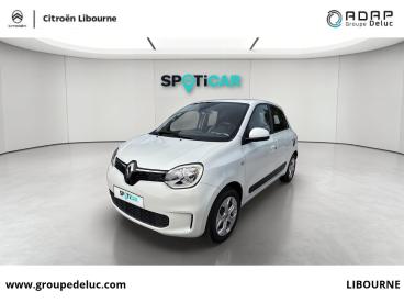 SPOTICAR Renault Twingo 1.0 Sce 75ch Zen - 20 Occasion - Citadine Essence Blanc Banquise - Libourne - 1204232987_1