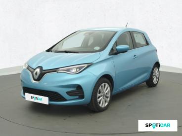 SPOTICAR Renault Zoe R135 Zen Occasion - Citadine Electrique Bleu Celadon - Sainte Feyre - 1203355921_1