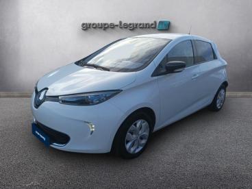 SPOTICAR Renault Zoe Life Charge Rapide Occasion - Citadine Electrique Blanc Glacier - Alencon - 1203565279_1