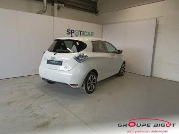 SPOTICAR Renault Zoe Intens Charge Normale R90 Occasion - Citadine Electrique Blanc - Vendome - 1203569321_4