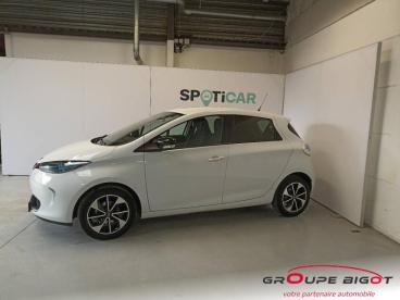 SPOTICAR Renault Zoe Intens Charge Normale R90 Occasion - Citadine Electrique Blanc - Vendome - 1203569321_5