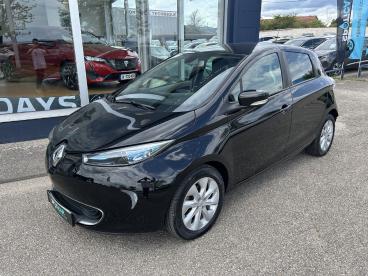 SPOTICAR Renault Zoe Intens Charge Rapide Type 2 Occasion - Citadine Electrique Noir - Montbrison - 1203573536_4