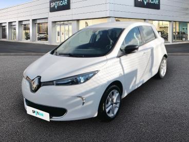 SPOTICAR Renault Zoe Business Charge Normale R90 My19 Occasion - Citadine Electrique Blanc Glacier - Laxou - 1203668530_1