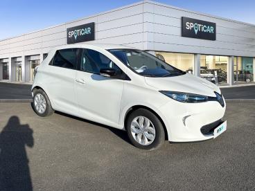 SPOTICAR Renault Zoe Life Charge Normale R75 Occasion - Citadine Electrique Blanc - Moulins - 1203683580_3