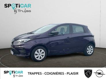 SPOTICAR Renault Zoe R110 Achat Integral Life Occasion - Citadine Electrique Violet - Coignieres - 1203694602_1