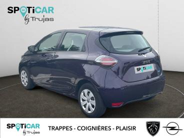 SPOTICAR Renault Zoe R110 Achat Integral Life Occasion - Citadine Electrique Violet - Coignieres - 1203694602_3