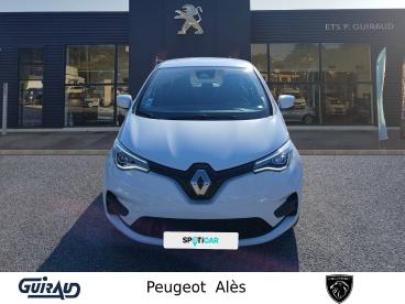 SPOTICAR Renault Zoe R110 Zen Occasion - Citadine Electrique Blanc - Ales - 1203724433_2
