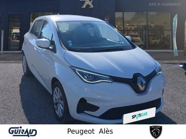 SPOTICAR Renault Zoe R110 Zen Occasion - Citadine Electrique Blanc - Ales - 1203724433_3