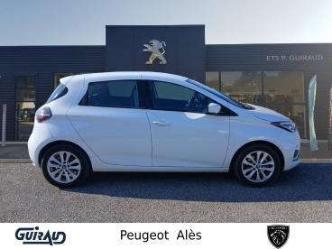SPOTICAR Renault Zoe R110 Zen Occasion - Citadine Electrique Blanc - Ales - 1203724433_4